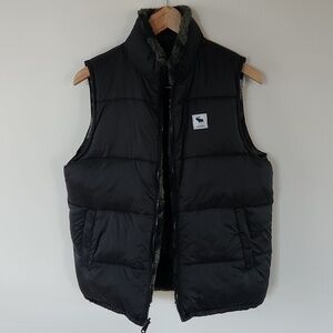 NWOT Abercrombie Reversible Sherpa Vest
